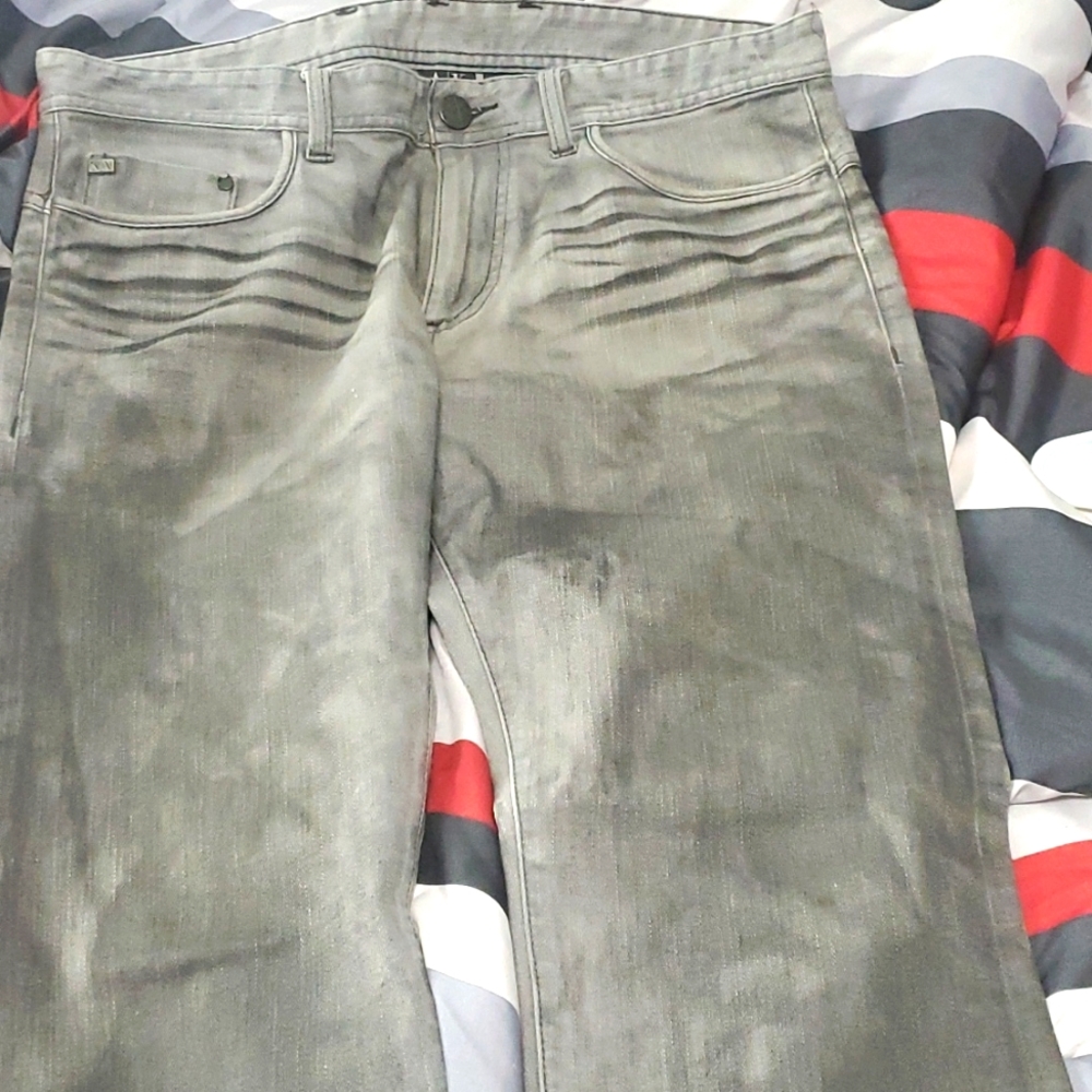 Grey armani jeans size 34